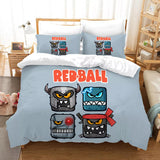Red Ball 4 Bedding Set Pattern Quilt Cover Without Filler