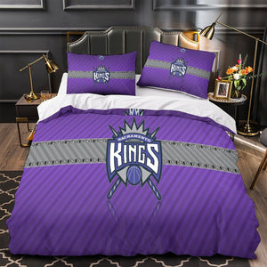 Sacramento Kings Bedding Set Duvet Cover Without Filler