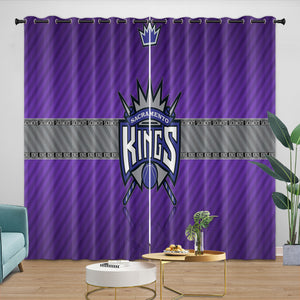 Sacramento Kings Curtains Blackout Window Drapes Room Decoration