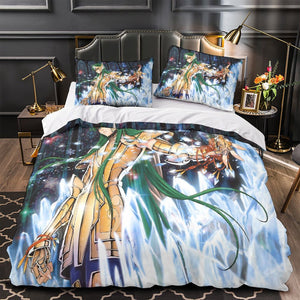 Saint Seiya Bedding Set Pattern Quilt Cover Without Filler