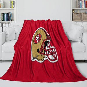 San Francisco 49ers Blanket Flannel Fleece Throw Kids Room Decoration