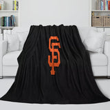 San Francisco Giants Blanket Flannel Throw Room Decoration