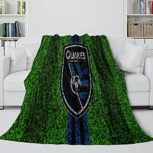 San Jose Earthquakes Blanket Flannel Fleece Throw Room Decoration