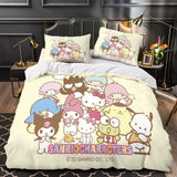 Sanrio Hello Kitty Bedding Set Quilt Duvet Cover Without Filler