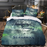 Seattle Seahawks Bedding Set Duvet Cover Without Filler