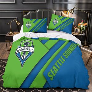 Seattle Sounders FC Bedding Set Duvet Cover Without Filler