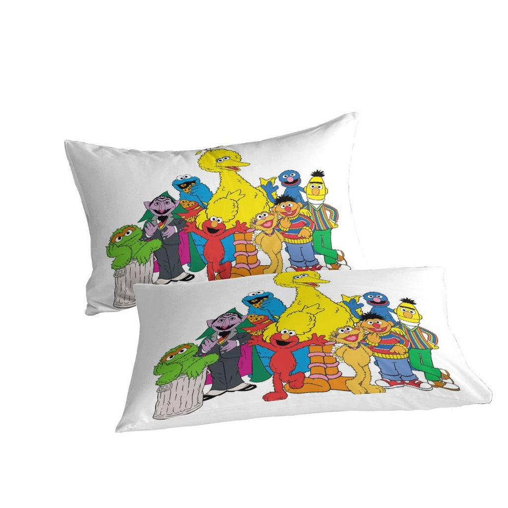 Sesame Street Bedding Set Quilt Duvet Cover Without Filler