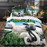 Shaun the Sheep Bedding Set Quilt Duvet Cover Without Filler