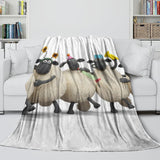 Shaun the Sheep Blanket Flannel Fleece Throw Room Decoration