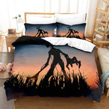 Siren Head Bedding Set Quilt Duvet Cover Without Filler