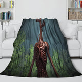 Siren Head Blanket Flannel Fleece Throw Room Decoration