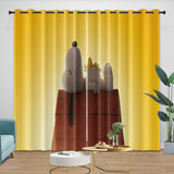 Snoopy Curtains Blackout Window Drapes Room Decoration