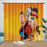 Snoopy Curtains Blackout Window Drapes Room Decoration