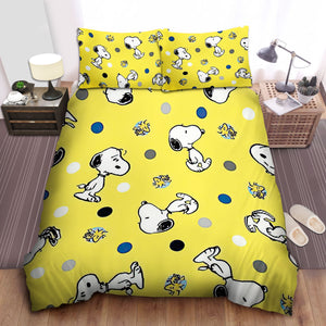 Snoopy Duvet Cover Pattern Kids Bedding Sets Without Filler