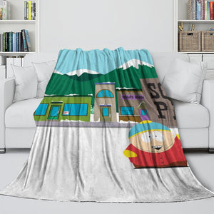 South Park the Stick Of Truth Blanket Flannel Fleece Throw Room Decoration