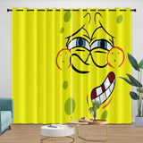 SpongeBob SquarePants Curtains Blackout Kids Room Window Drapes