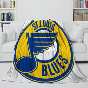 St. Louis Blues Blanket Flannel Throw Kids Room Decoration