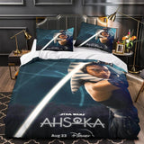 Star Wars Ahsoka Bedding Set Quilt Duvet Cover Without Filler