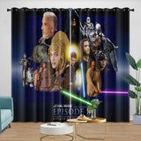 Star Wars Attack of the Clones Curtains Blackout Window Drapes