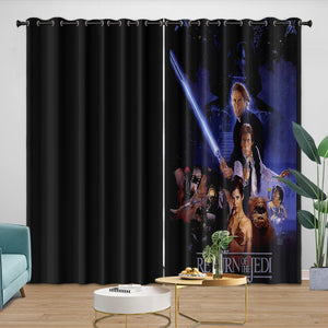 Star Wars Return of the Jedi Curtains Blackout Window Drapes