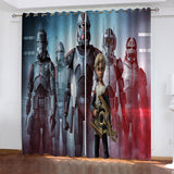 Star Wars The Bad Batch Curtains Pattern Blackout Window Drapes