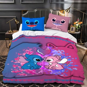 Stitch Duvet Cover Kids Room Decorations Bedding Sets Without Filler