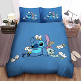 Stitch Pattern Duvet Cover Kids Room Bedding Sets