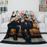 Stray Kids Blanket Flannel Fleece Throw Room Decoration