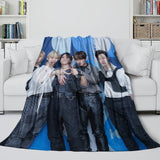 Stray Kids Blanket Flannel Fleece Throw Room Decoration