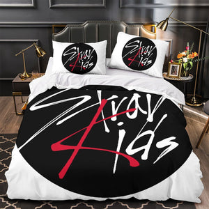 Stray Kids Duvet Cover Pattern Bedding Set Without Filler