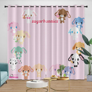 Sugarbunnies Curtains Blackout Window Drapes Room Decoration