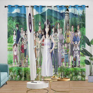 Summer Wars Curtains Blackout Window Drapes Room Decoration