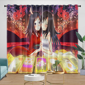 Summer Wars Curtains Blackout Window Drapes Room Decoration