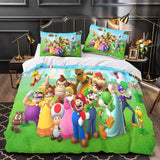 Super Mario Duvet Cover Pattern Bedding Set Without Filler