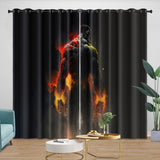 Superhero Hulk Curtains Blackout Kids Room Window Drapes