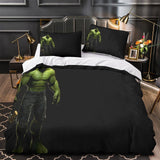 Superhero Hulk Duvet Cover Pattern Bedding Set Without Filler