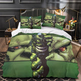 Superhero Hulk Duvet Cover Pattern Bedding Set Without Filler