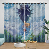 Sword Art Online Curtains Blackout Kids Room Window Drapes
