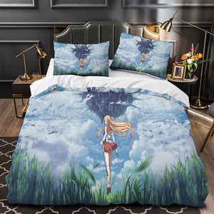 Sword Art Online Duvet Cover Pattern Bedding Set Without Filler