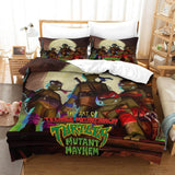 Teenage Mutant Ninja Turtles Mutant Mayhem Bedding Set Quilt Duvet Cover Without Filler