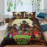 Teenage Mutant Ninja Turtles Mutant Mayhem Bedding Set Quilt Duvet Cover Without Filler