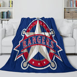 Texas Rangers Blanket Flannel Throw Room Decoration
