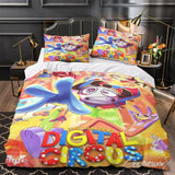 The Amazing Digital Circus Bedding Set Duvet Cover Without Filler