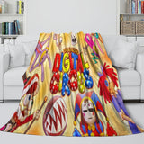 The Amazing Digital Circus Blanket Flannel Fleece Throw Room Decoration