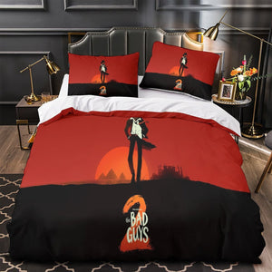 The Bad Guys 2 Duvet Cover Pattern Bedding Set Without Filler