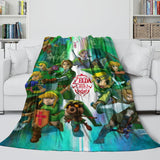 The Legend of Zelda Tears of the Kingdom Blanket Flannel Fleece Throw Room Decoration