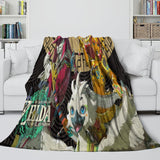 The Legend of Zelda Tears of the Kingdom Blanket Flannel Fleece Throw Room Decoration