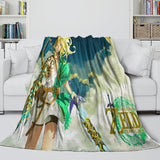 The Legend of Zelda Tears of the Kingdom Blanket Flannel Fleece Throw Room Decoration