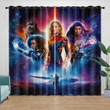 The Marvels Curtains Pattern Blackout Window Drapes