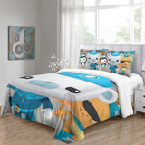 The Octonauts Bedding Set Pattern Quilt Duvet Cover